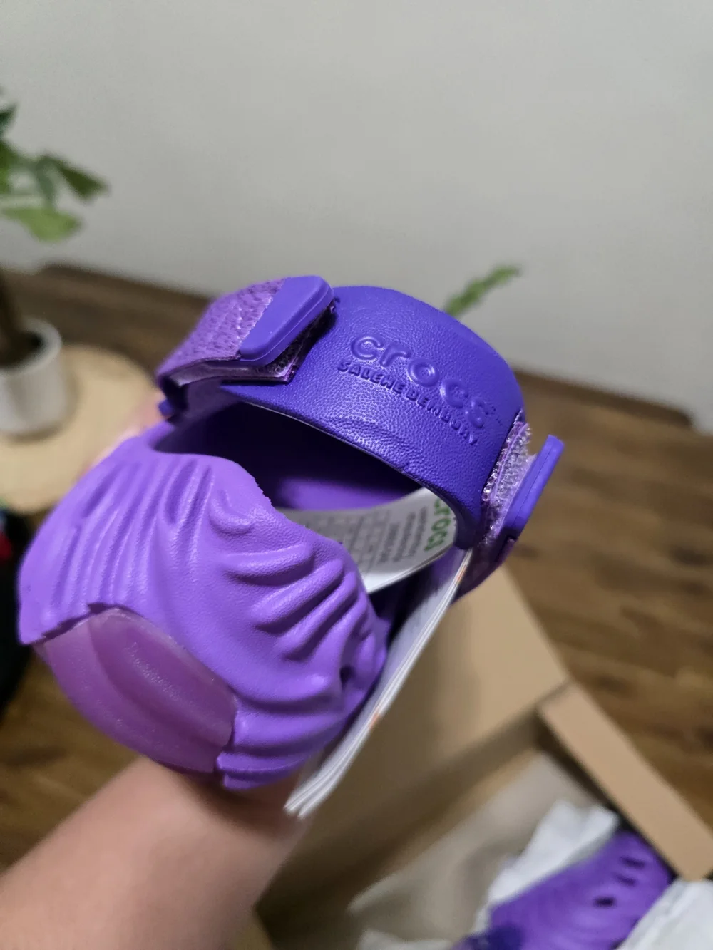Crocs Kids' Foam Clog - Purple